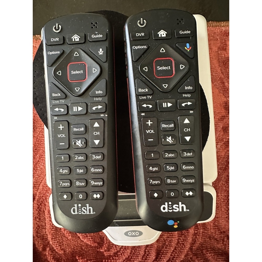 2 Dish remote Controllers 54.0 Voice Activated And Find Remote Feature Perfect C